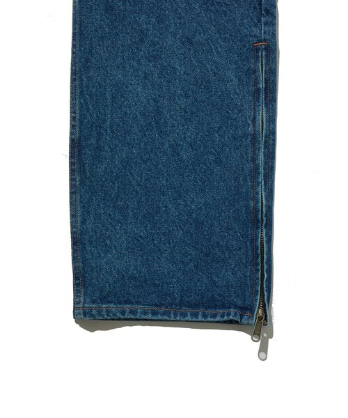 ADAM ET ROPE'（アダムエロペ）の「【KYOU/キョウ】LUMBERJACK Patchwork by 80s Reproduced Denim（デニムパンツ・メンズ・スミクロ/ブルー系・1/2）」の15枚目の写真