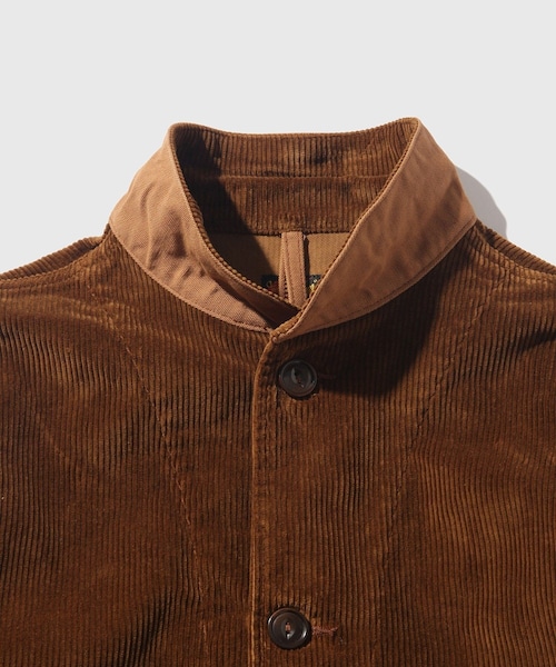 ADAM ET ROPE'（アダムエロペ）の「【Mister Freedom/ミスターフリーダム】Mattock CAMPUS BLOUSE BROWN CORDUROY（その他アウター・メンズ・ダークブラウン・40/42）」の4枚目の写真