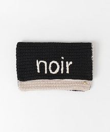 URBAN RESEARCH DOORS | バイカラー編みロゴクラッチ∴(クラッチバッグ)