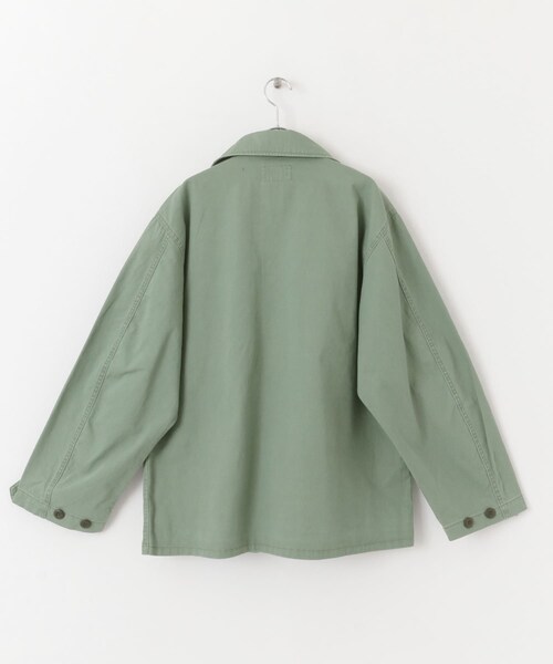 URBAN RESEARCH Sonny Label（アーバンリサーチサニーレーベル）の「ツイルミリタリーシャツジャケット（ミリタリージャケット・メンズ・カモ柄/カーキ・M/L）」の12枚目の写真