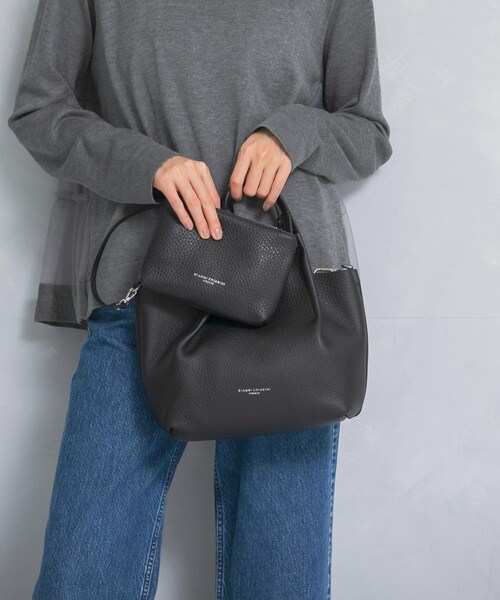 URBAN RESEARCH ROSSO（アーバンリサーチロッソ）の「GIANNI CHIARINI　DUA（ハンドバッグ・レディース・NEROCASTOR/PELTROTMOR・-）」の6枚目の写真