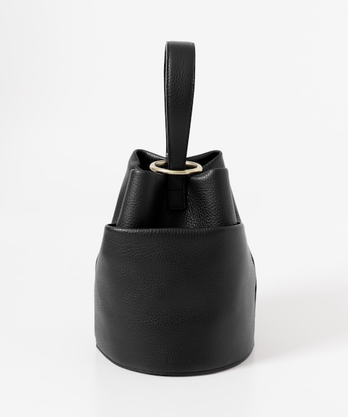 URBAN RESEARCH(アーバンリサーチ)の「MARROW ROUND HANDLE(ハンドバッグ・レディース・BLACK/SHIRONERI・-)」の2枚目の写真