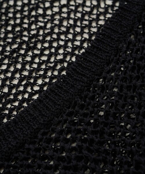 ROPE'（ロペ）の「【洗える】テープヤーンメッシュニットボレロ（カーディガン/ボレロ・レディース・ブラック/ベージュ・F）」の18枚目の写真