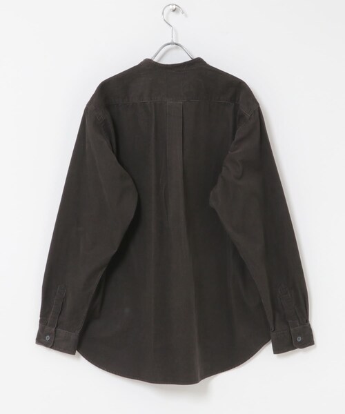 URBAN RESEARCH DOORS（アーバンリサーチドアーズ）の「DANTON　BAND COLLAR SHIRTS LONG-SLEEVE（シャツ/ブラウス・メンズ・LT.GREY/CHARCOAL/SAND BEIGE・38/40/42）」の14枚目の写真