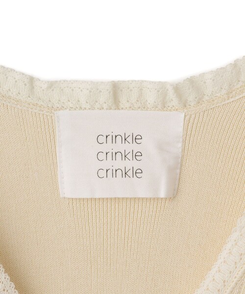 ADAM ET ROPE'(アダムエロペ)の「【crinkle crinkle crinkle】geometric jacquard knit(ニット/セーター・レディース・オフホワイト・F)」の18枚目の写真