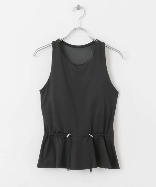 URBAN RESEARCH Sonny Label（アーバンリサーチサニーレーベル）の「SLAB　Peplum Bratop（タンクトップ・レディース・オフ/ブラック・S-M/M-L）」の14枚目の写真