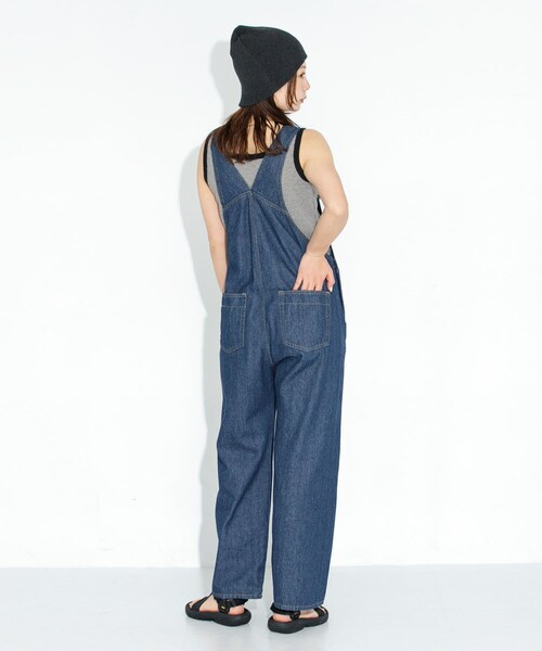 URBAN RESEARCH Sonny Label（アーバンリサーチサニーレーベル）の「デニムオーバーオール（サロペット/オーバーオール・レディース・ワンウォッシュ/インディゴ・FREE）」の10枚目の写真