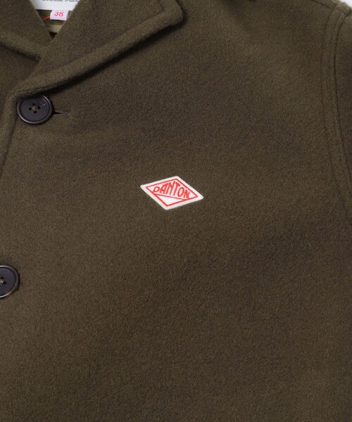 URBAN RESEARCH DOORS(アーバンリサーチドアーズ)の「DANTON WOOL MELTON JACKET(テーラードジャケット・メンズ・GREY/DK NAVY/DK OLIVE/BEIGE/ORANGE・38/40/42)」の19枚目の写真