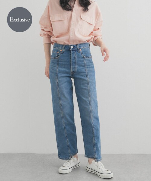 URBAN RESEARCH DOORS(アーバンリサーチドアーズ)の「LEVI’S Exclusive ANKLESEAMEDEAGE(デニムパンツ・レディース・ブルー・26/27/28)」の20枚目の写真