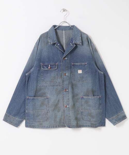 URBAN RESEARCH Sonny Label（アーバンリサーチサニーレーベル）の「BIG MAC　DENIM COVERALL（デニムジャケット・メンズ・VINTAGE・M/L）」の2枚目の写真