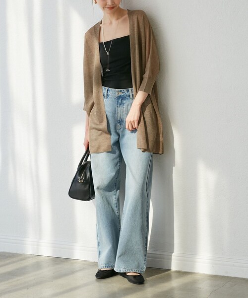 ROPE' PICNIC(ロペピクニック)の「【AIRina/エアリーナ】軽くてやわらかいシアーグリッターバレエシューズ(バレエシューズ・レディース・ブラック/キナリ・L/M/S)」の20枚目の写真