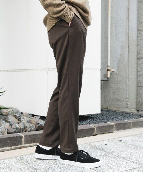 URBAN RESEARCH DOORS（アーバンリサーチドアーズ）の「ウールライクテーパードトラウザー（その他パンツ・メンズ・GREIGE/BROWN/BLACK・S/M/L）」の19枚目の写真