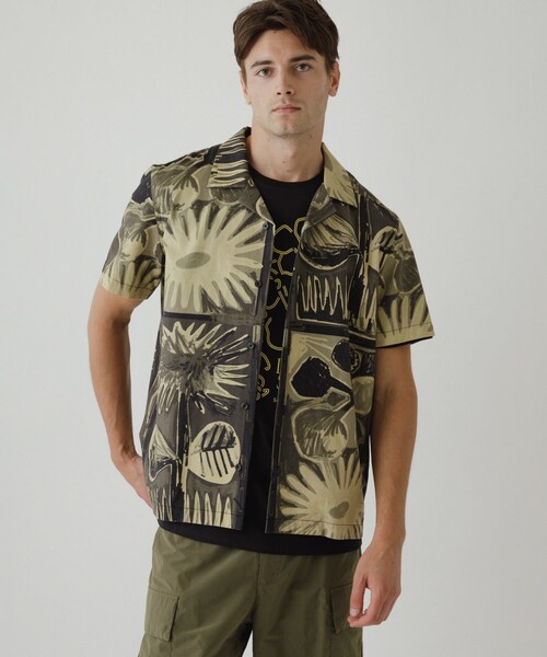 Saturdays NYC（サタデーズ ニューヨークシティ ）の「Summer Bloom Canty SS Shirt（シャツ/ブラウス・レディース・キナリ/サックス/クリーム・L/XL/M）」の12枚目の写真