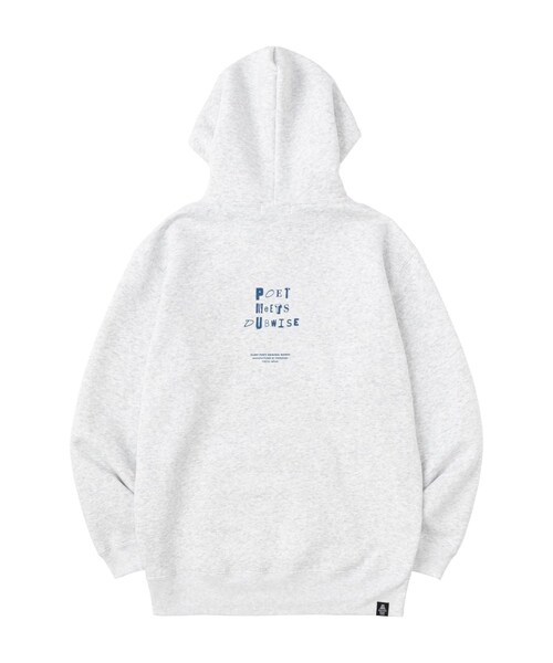 bonjour records(ボンジュールレコーズ)の「POET MEETS DUBWISE/ポエトミーツダブワイズ POET Hoodie(パーカー・レディース・ブラック/グレー/オリーブ・L/M/XL)」の20枚目の写真