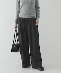 URBAN RESEARCH | 『3サイズ展開』『イージーケア』 ウール混タックギャザーストレートパンツ(その他パンツ)