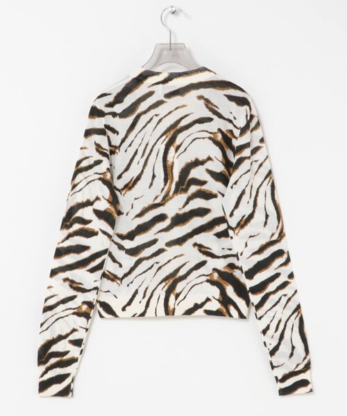 URBAN RESEARCH(アーバンリサーチ)の「GANNI SHEER PRINTED COTTON CARDIGAN(カーディガン/ボレロ・レディース・EGRET・S)」の6枚目の写真