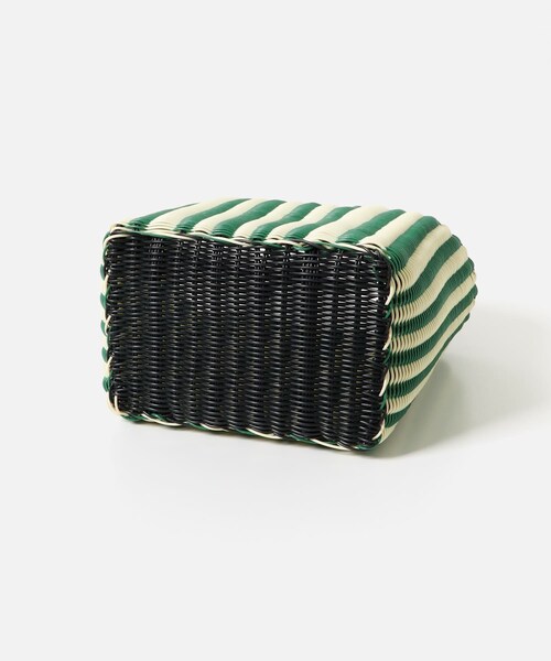 URBAN RESEARCH(アーバンリサーチ)の「LALO Dita Medium(かごバッグ・レディース・OFFWHT×GR・M)」の5枚目の写真