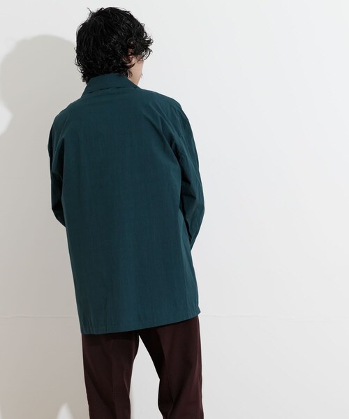 THE GOODLAND MARKET（ザグッドランドマーケット）の「KEIMEN　Pullover shirts（シャツ/ブラウス・メンズ・Sax/Navy/Green・M/L）」の8枚目の写真