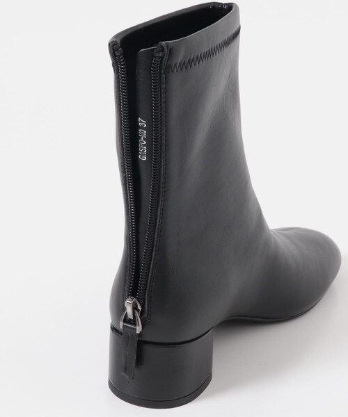 URBAN RESEARCH ROSSO（アーバンリサーチロッソ）の「Mollini　スクエアトゥ ショートブーツ（ブーツ・レディース・BLACK/PALE GREY・37/38/39）」の7枚目の写真