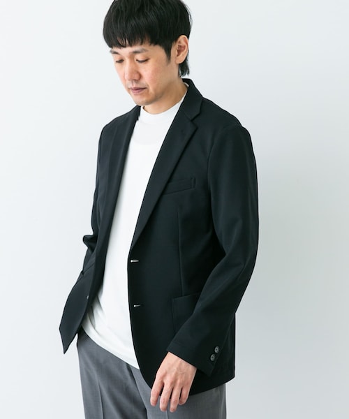 URBAN RESEARCH DOORS(アーバンリサーチドアーズ)の「『イージーケア』LIFE STYLE TAILOR サーフニットジャケット(テーラードジャケット・メンズ・NAVY/GRAY・S/M/L/XL)」の20枚目の写真