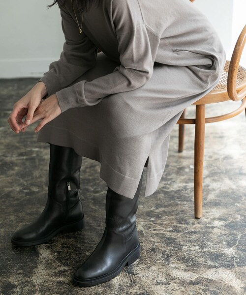 かぐれ（カグレ）の「ENESS　LONG BOOTS（ブーツ・レディース・BLACK・36/37/38）」の4枚目の写真