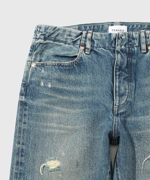 ADAM ET ROPE'（アダムエロペ）の「【TANAKA/タナカ】STRAIGHT JEAN TROUSERS 60B（デニムパンツ・メンズ・ブルー系・28/30/32）」の6枚目の写真