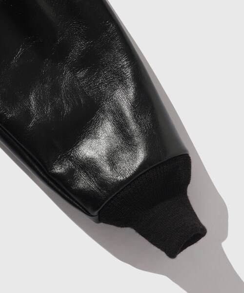 ADAM ET ROPE'（アダムエロペ）の「【BUZZ RICSONS WILLIAM GIBSON COLLECTION】BLACK A-2（ライダースジャケット・メンズ・ブラック・40/42/44）」の8枚目の写真