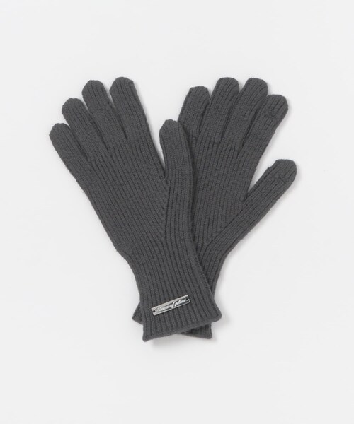 SENSE OF PLACE by URBAN RESEARCH（センスオブプレイスバイアーバンリサーチ）の「モチモチニットグローブ（ベルト・レディース・CHARCOAL/RED/GRAY・one）」の8枚目の写真