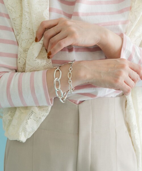 URBAN RESEARCH（アーバンリサーチ）の「PHILIPPE AUDIBERT　Patxi bracelet（ブレスレット・レディース・silver・-）」の3枚目の写真
