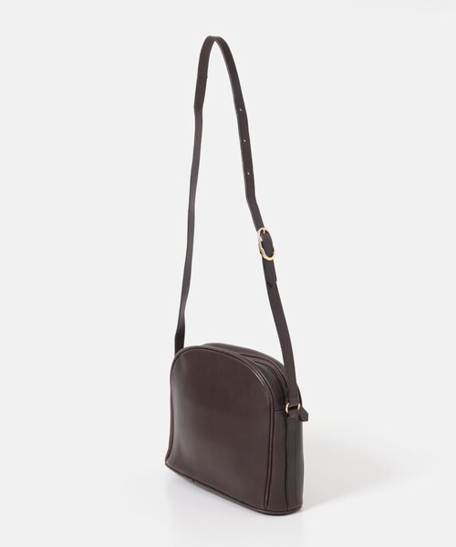 URBAN RESEARCH ROSSO（アーバンリサーチロッソ）の「VINTAGE　YVESAINTLAURENT90s内側ロゴレザーハンドバッグ（ハンドバッグ・レディース・ダークブラウン・-）」の4枚目の写真