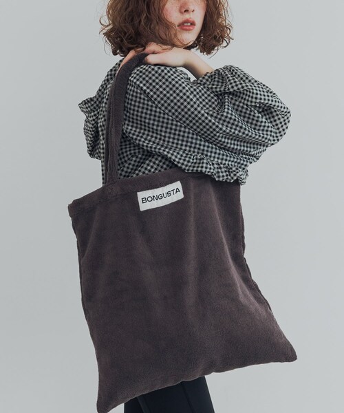 URBAN RESEARCH(アーバンリサーチ)の「BONGUSTA NARAM TOTEBAG(トートバッグ・レディース・CREAM INK/COFFE/P NEON YEL/CAMEL U/BLUE ROSE/PURE WHITE/LEMON SOR/LAVENDER B/BABY PINK/BLUSH・-)」の11枚目の写真
