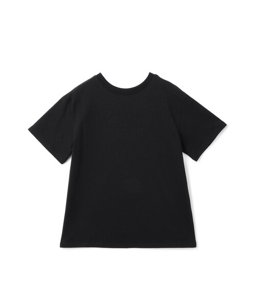 Jayro（ジャイロ）の「前後2WAYロゴプリントT（Tシャツ/カットソー・レディース・ブラック/グレー/ホワイト系/ピンク・F）」の2枚目の写真