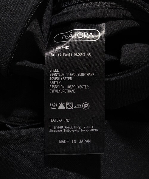 ADAM ET ROPE'(アダムエロペ)の「【TEATORA/テアトラ】Wallet Pants RESORT GC(その他パンツ・メンズ・ブラック・2/3)」の11枚目の写真