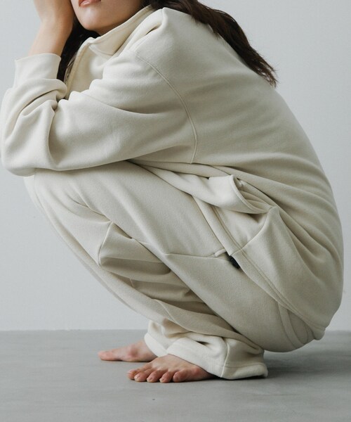 URBAN RESEARCH（アーバンリサーチ）の「『別注』THOUSAND MILE×URBAN RESEARCH　ニットフリースハーフジッププルオーバー（その他トップス・メンズ・BLACK/CHARCOAL/NAVY/OFF・M/L）」の18枚目の写真