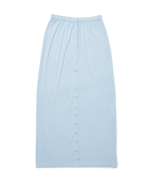 ADAM ET ROPE'(アダムエロペ)の「【agnes b. pour ADAM ET ROPE'】JUPE PRESSIONS LONG(スカート・レディース・ブラック/サックス・M)」の16枚目の写真