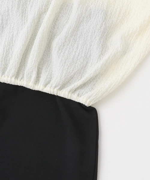 ITEMS URBANRESEARCH（アイテムズ アーバンリサーチ）の「バルーントップス×スカートセット（セットアップ・レディース・BLK/OFF・FREE）」の11枚目の写真