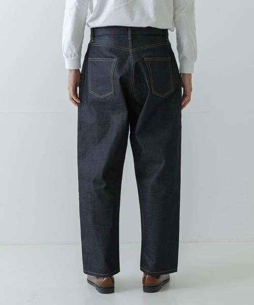 URBAN RESEARCH（アーバンリサーチ）の「SHIOTA　スーピマDENIM PANTSバギー#JAY（デニムパンツ・メンズ・INDIGO・28/30/32/34）」の3枚目の写真