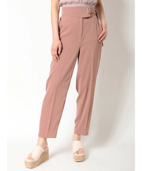 MERCURYDUO（マーキュリーデュオ）の「ウエストデザインテーパードパンツ（その他パンツ・レディース・ミントグリーン/イエロー/ブラウン・S/M）」の15枚目の写真