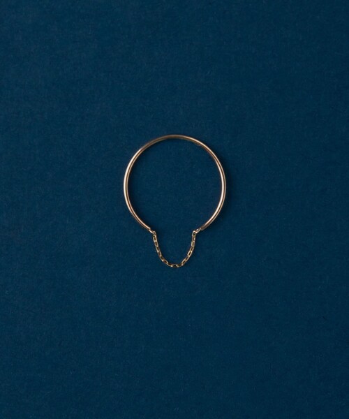 URBAN RESEARCH（アーバンリサーチ）の「ff by decor urban research　Sway chain ring（リング・レディース・GOLD・9/11/13）」の3枚目の写真