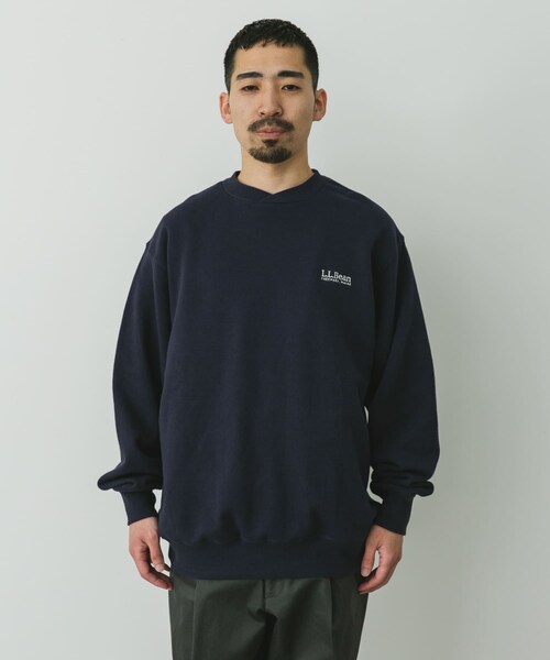 URBAN RESEARCH DOORS(アーバンリサーチドアーズ)の「L.L.Bean Smithfield Crewneck Sweat(スウェット・メンズ・Navy/Ecru/Birch/Maize/Pink/Iceblue・M/L/XL)」の16枚目の写真