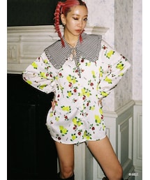 MILK | MILK フリルカラーブラウス【コラボ】(シャツ/ブラウス)