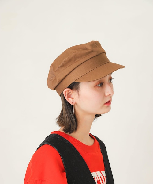 SENSE OF PLACE by URBAN RESEARCH（センスオブプレイスバイアーバンリサーチ）の「コンパクトキャスケット（キャスケット・レディース・OFF WHITE/BLACK/L.BROWN・one/One）」の3枚目の写真