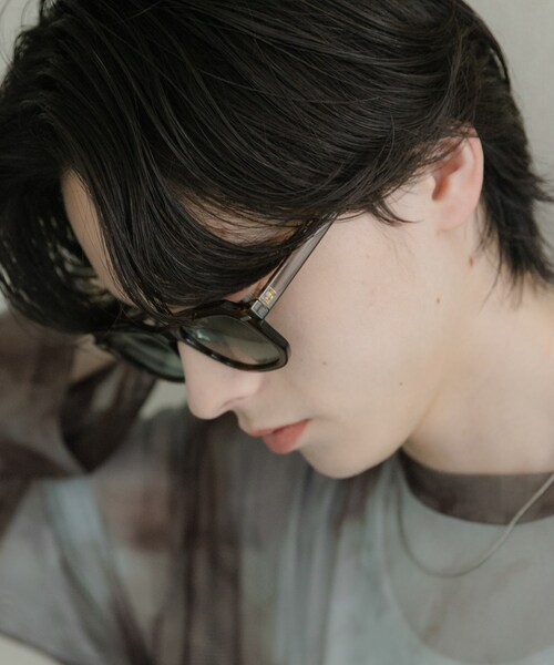 SENSE OF PLACE by URBAN RESEARCH（センスオブプレイスバイアーバンリサーチ）の「スクエアウェリントンサングラス（メガネ・メンズ・BLACK/BROWN/KHAKI・One）」の3枚目の写真