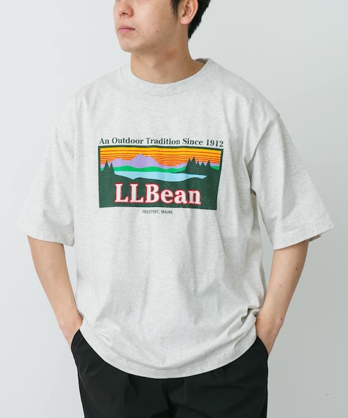 URBAN RESEARCH DOORS(アーバンリサーチドアーズ)の「L.L.Bean JAPAN EDITION SHORT-SLEEVE KATAHDIN LOGO T-SHIRTS(Tシャツ/カットソー・メンズ・OFF WHITE/BIRCH/LEMON/LIME/CHARCOAL・M/L/XL)」の3枚目の写真