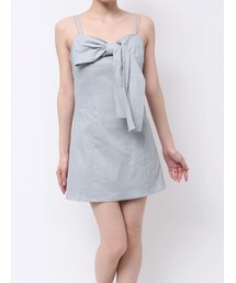 EATME | ストーンストラップリボンワンピース(ワンピース)