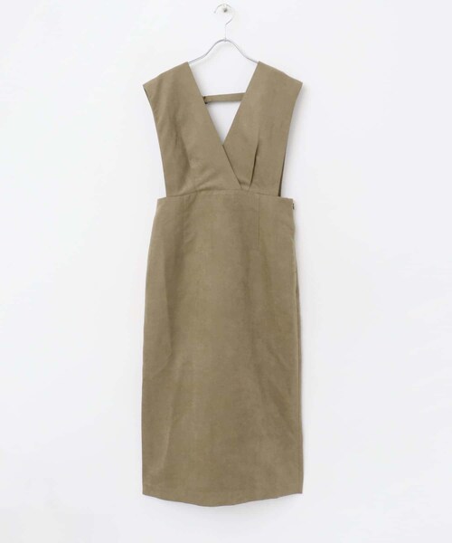 URBAN RESEARCH ROSSO（アーバンリサーチロッソ）の「バックベルトワンピース（ワンピース・レディース・navy/beige/d.bordeaux・36/38）」の12枚目の写真