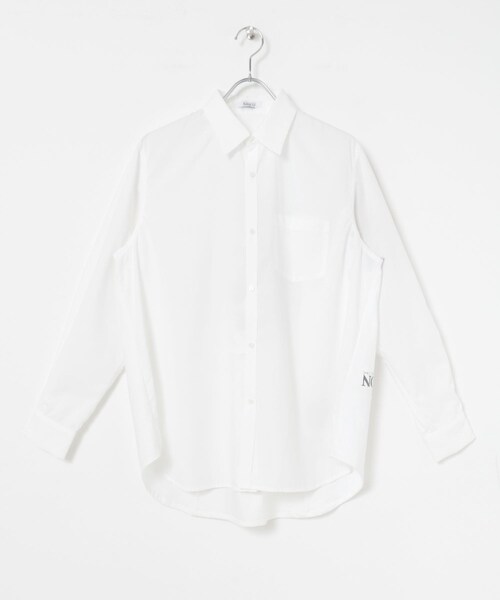 THE GOODLAND MARKET(ザグッドランドマーケット)の「SREU Patch Work Shirt(シャツ/ブラウス・レディース・WHITE2/WHITE1/BLACK1/BLACK2・L/M)」の20枚目の写真