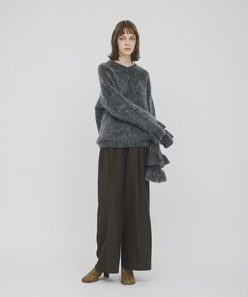 LAATO（ラート）の「frill sleeve mohair knit（ニット/セーター・レディース・パール/シャドウ・Free）」の20枚目の写真