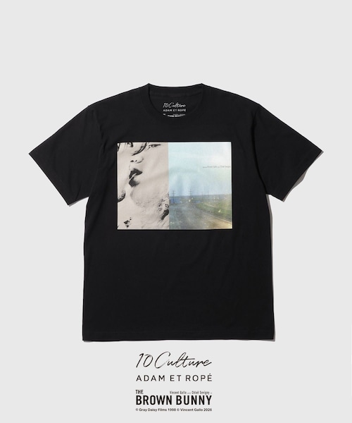ADAM ET ROPE'（アダムエロペ）の「【The Brown Bunny × 10Culture for ADAM ET ROPE'】The Brown Bunny T SHIRT（Tシャツ/カットソー・メンズ・ブラック/ブラック系/スミクロ/チャコール/グレー/ライトグレー/グレー系/ホワイト/ホワイト系・L/M/XL）」の19枚目の写真