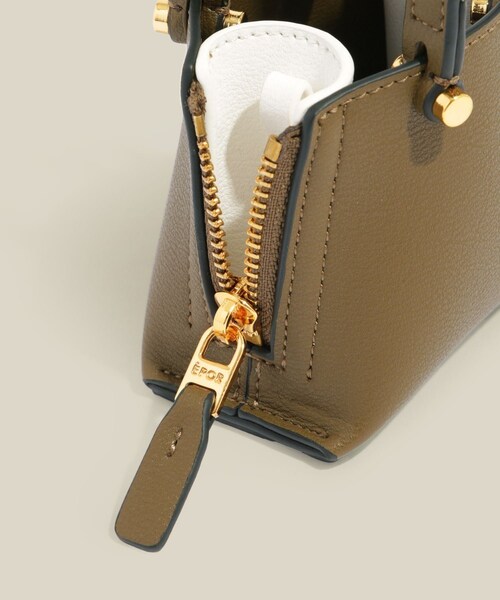 ROPE'（ロペ）の「【E'POR】Y BAG Pico【超軽量】（ハンドバッグ・レディース・ブラック/ホワイト系/ダークブラウン/カーキ系/パープル/ピンク・F）」の15枚目の写真